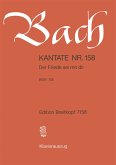 Der Friede sei mit dir Kantate Nr.158 BWV158 Klavierauszug (dt)