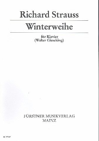 Winterweihe op.48,4 für Klavier Winterweihe op.48,4 für Klavier