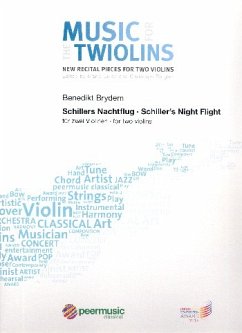 Cover Schillers Nachtflug für 2 Violinen Partitur und Stimmen