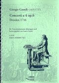 Concerti a 4 op.6 für Tasteninstrumente Concerti a 4 op.6 für Tasteninstrumente