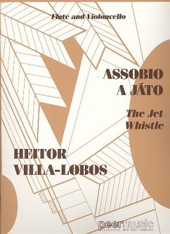 Cover Assobio a Jato for flute and violoncello 2 scores