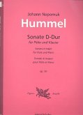 Sonate D-Dur op.50 für Flöte und Klavier