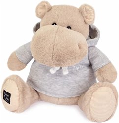Hippo, beige mit Sweatshirt 45cm