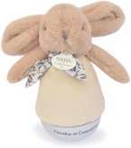 Nachtlicht mit Musik Hase, beige 16cm