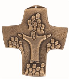 Cover Kommunionkreuz aus Bronze