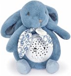 Nachtlicht Sterne & Musik, Hase blau 19cm