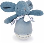 Nachtlicht mit Musik Hase, blau 16cm