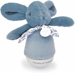 Nachtlicht mit Musik Hase, blau 16cm