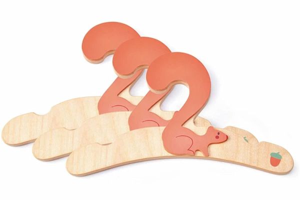 Kleiderbügel Eichhörnchen 3x1ass Kleiderbügel Eichhörnchen 3x1ass