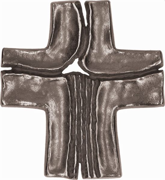 Schmuckkreuz aus Neusilber Schmuckkreuz aus Neusilber