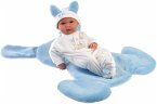 Bimbo blau mit Hasendecke 35cm