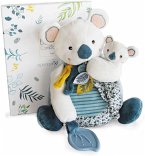 Koala mit Baby und Beissring 25cm