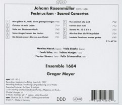 Geistliche Konzerte - Ensemble 1684/Meyer,Gregor