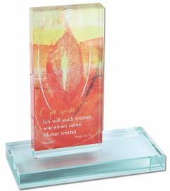 Glasstele 'Jahreslosung 2016'