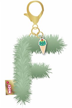 Cover Nici 45615 Taschenanhänger Plüsch Buchstabe F mit Symbol