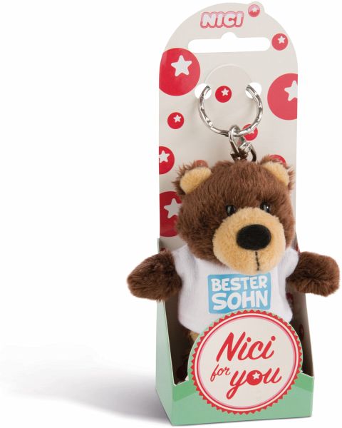 Nici 44708 Bär Bester Sohn 10cm Bb SA m. T-shirt