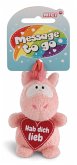 Nici 42731 Einhorn Merry Heart Hab dich lieb 8cm mit Loop