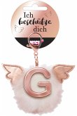 Nici 46976 Taschenanhänger G Plüsch Bommel mit Flügeln u.