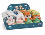 Nici 49090 Sortiment Kuscheltier Sleeping Schlafmützen 14cm,