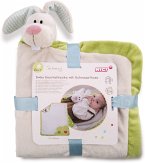 Nici 49046 Baby Kuscheldecke mit Schmuse-Hase 75x100cm