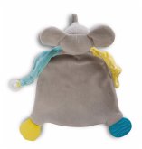 Nici 48893 Schmusetuch Elefant 25x25cm mit Beißring und