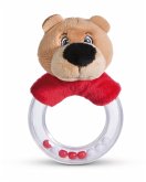 Nici 49085 Rasselring FC BAYERN MÜNCHEN Bär Berni 12cm an