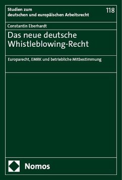 Das neue deutsche Whistleblowing-Recht - Eberhardt, Constantin