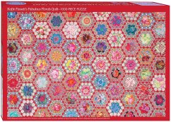 Cover Kaffe Fassett's Fabulous Florals Quilt Jigsaw Puzzle for Adults