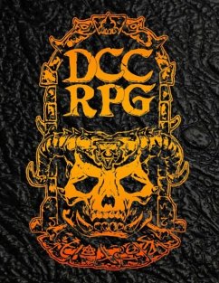 Cover Dungeon Crawl Classics Core Rulebook-Demon Skull Monster Hide Edition
