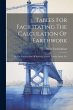 Tables For Facilitating The Calculation... - Bild 1