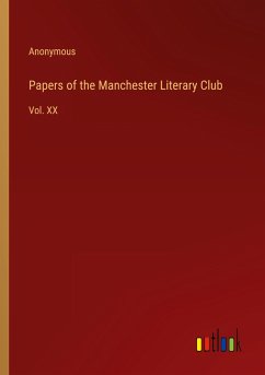 Papers of the Manchester Literary Club