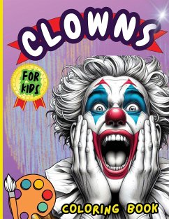 Clowns Coloring Book For Kids - Peter