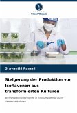 Steigerung der Produktion von Isoflavonen aus transformierten Kulturen