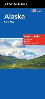 Rand McNally Easy to Fold: Alaska State Laminated Map - Rand Mcnally