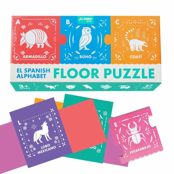 El Spanish Alphabet Jumbo Floor Puzzle