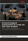 Ecotoxicological assessment of crude oil: two case studies