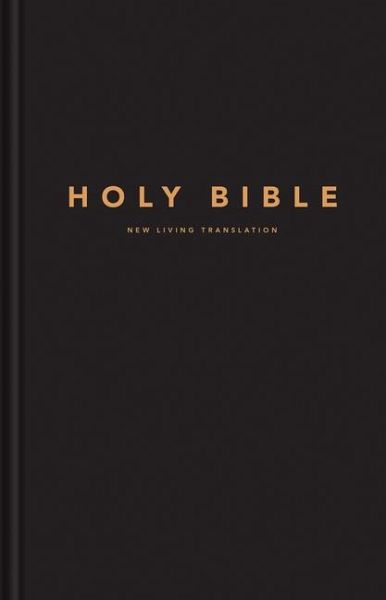 NLT Large Print Pew Bible (Hardcover, Black)