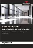 State holdings and contributions to share capital