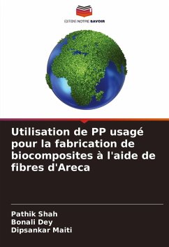 Utilisation de PP usagé pour la fabrication de biocomposites à l'aide de fibres d'Areca - Shah, Pathik;Dey, Bonali;Maiti, Dipsankar