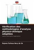 Vérification des méthodologies d'analyse physico-chimique adaptées