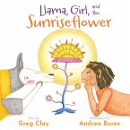 Llama, Girl, and the Sunriseflower