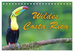 Wildes Costa Rica (Tischkalender 2025 DIN A5 quer), CALVENDO Monatskalender