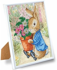 Cover Craft Buddy CAM-PRBT01 - Peter Rabbit, Crystal Art Frame Kit 21x25cm