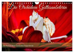 Die Orchideen Gottesanbeterin (Wandkalender 2025 DIN A4 quer), CALVENDO Monatskalender