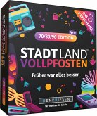 DENKRIESEN - STADT LAND VOLLPFOSTEN® - Das Kartenspiel - 70/80/90 EDITION - "Früher war alles besser." DENKRIESEN - STADT LAND VOLLPFOSTEN® - Das Kartenspiel - 70/80/90 EDITION - "Früher war alles besser."