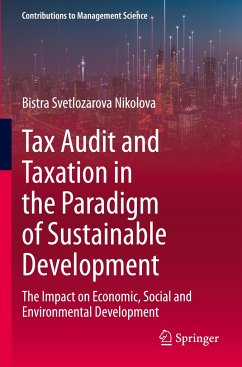 Tax Audit and Taxation in the Paradigm of Sustainable Development - Svetlozarova Nikolova, Bistra