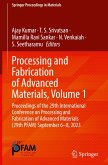 Processing and Fabrication of Advanced Materials, Volume 1 Processing and Fabrication of Advanced Materials, Volume 1