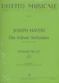 Sinfonie es-dur nr.43 hob.i:43 für Orchester Stimmenset (harmonie und 4-3-2-2-1)