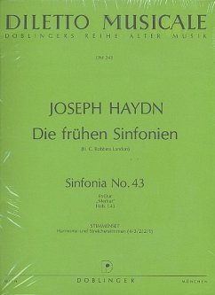 Sinfonie es-dur nr.43 hob.i:43 für Orchester Stimmenset (harmonie und 4-3-2-2-1)