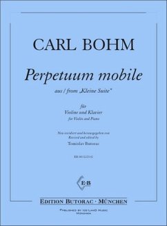 Perpetuum mobile für Violine und Klavier